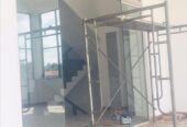 Glass and Aluminum