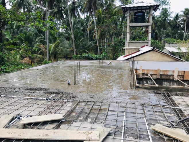 Concrete slab – ස්ලැබ් හා සැටලින්