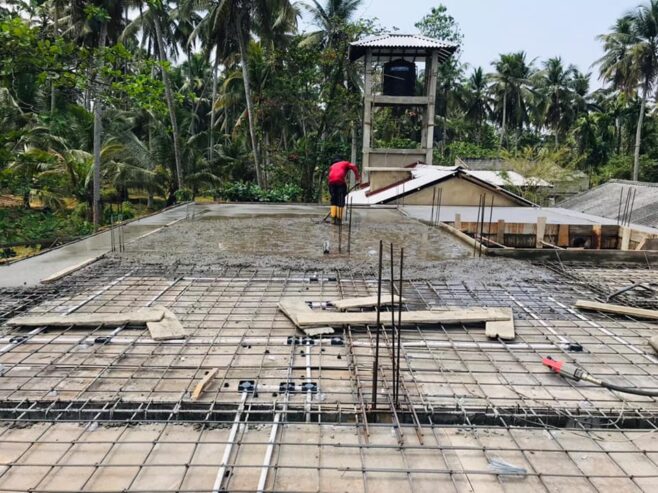 Concrete slab – ස්ලැබ් හා සැටලින්